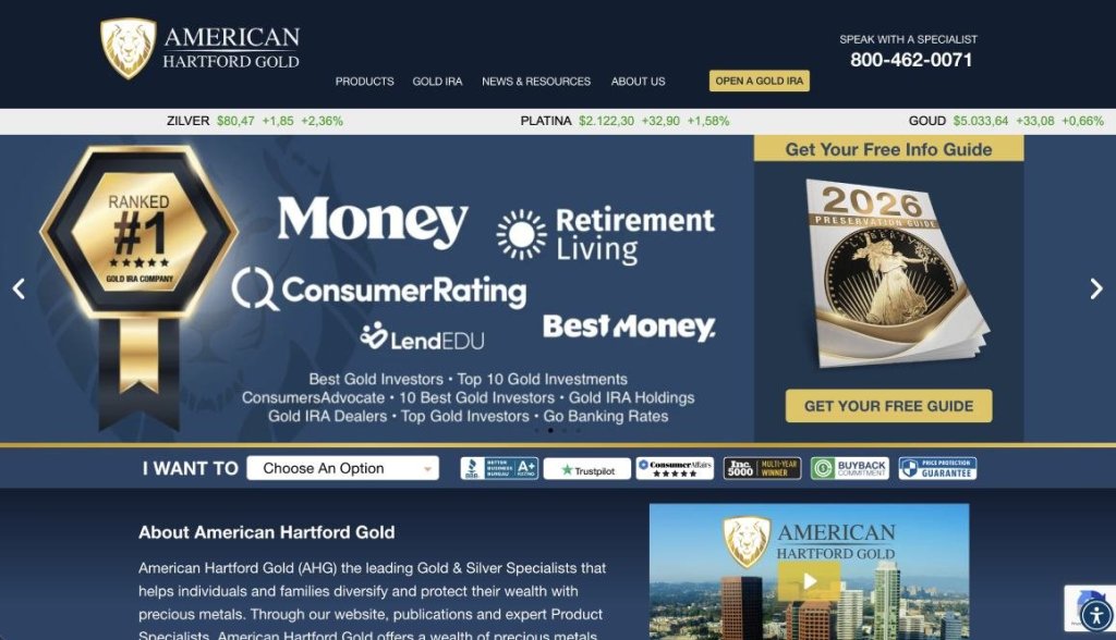 american hartford gold.